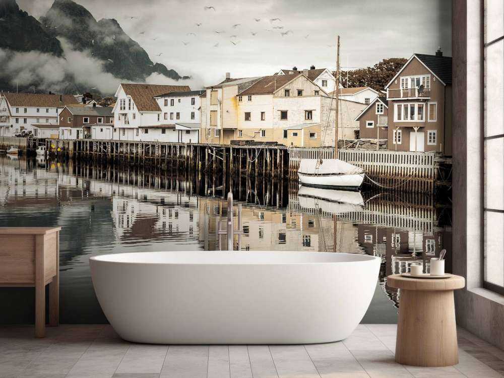 Fishing village on the Lofoten Islands