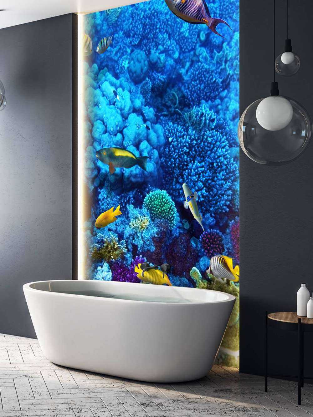 Fish and coral