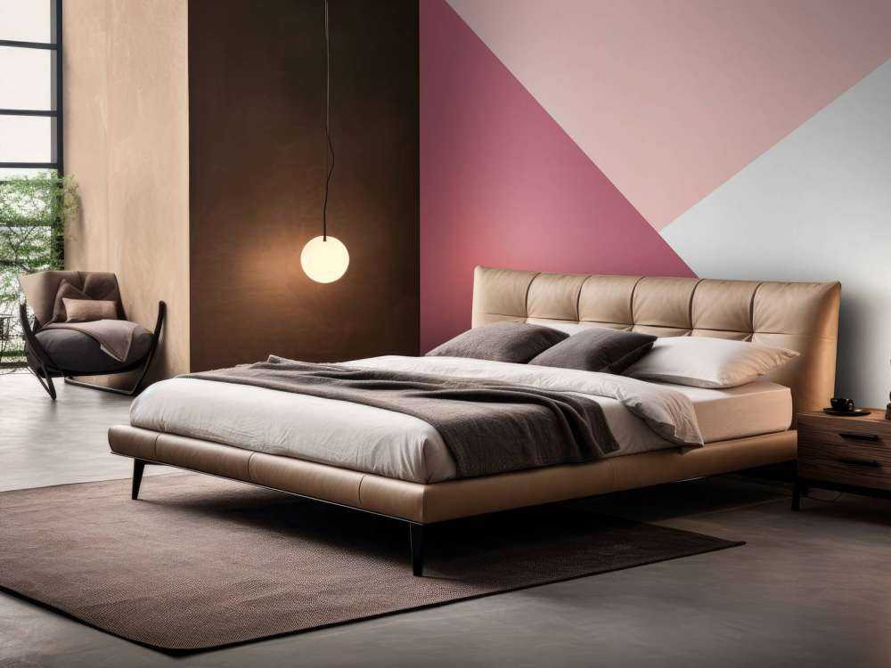 Triangles in pink shades