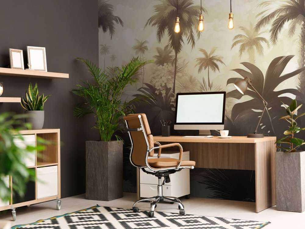 Breath of the tropics Dark Green