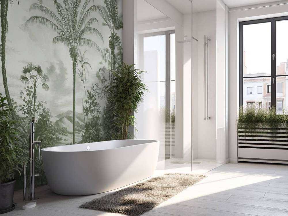 Romantic Tropics Green