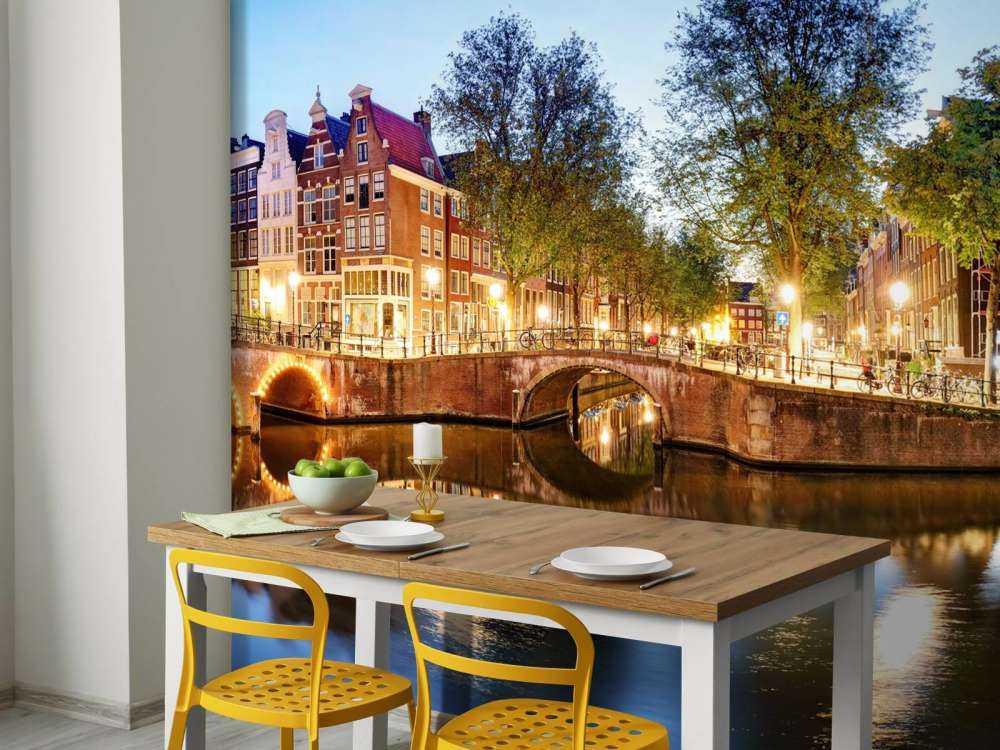 Amsterdam at night