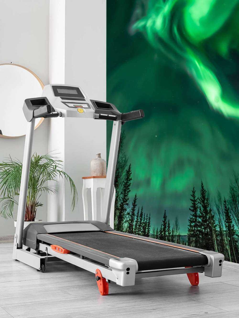 Spiral northern lights