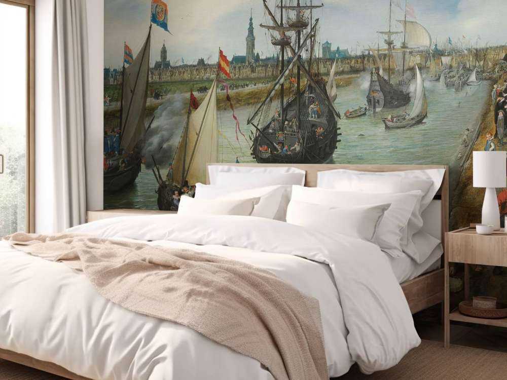 The departure of a dignitary from Middelburg