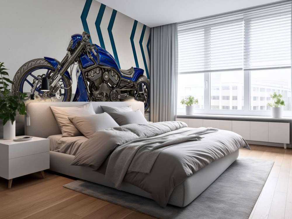 Cool customised motorbike