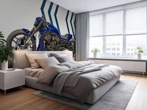 Cool customised motorbike