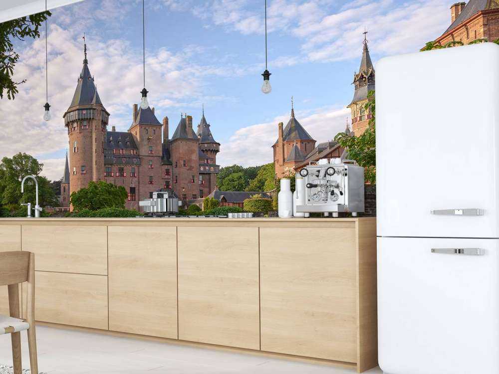 Castle de Haar from the water