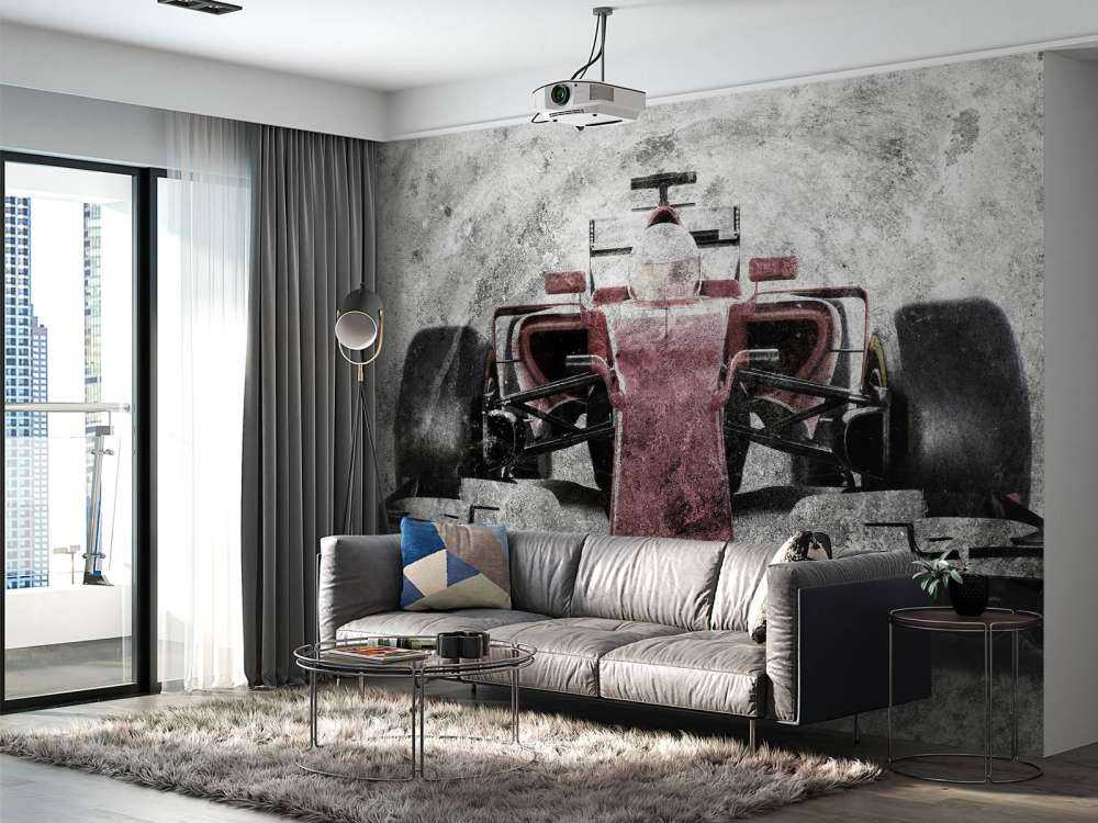 Vintage race car