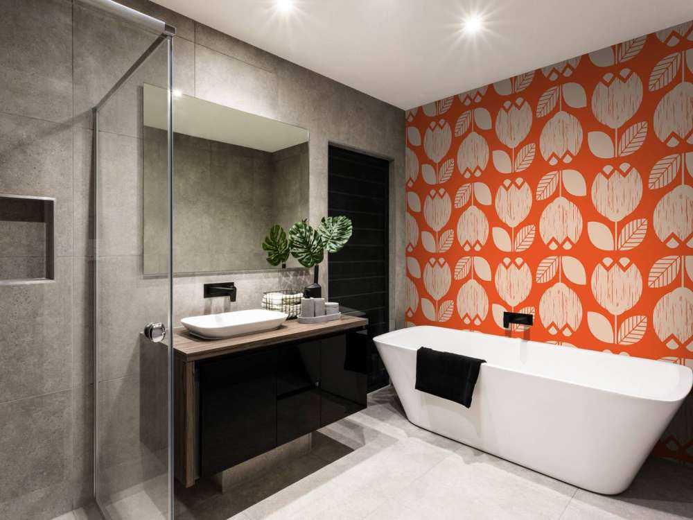 Retro flower pattern