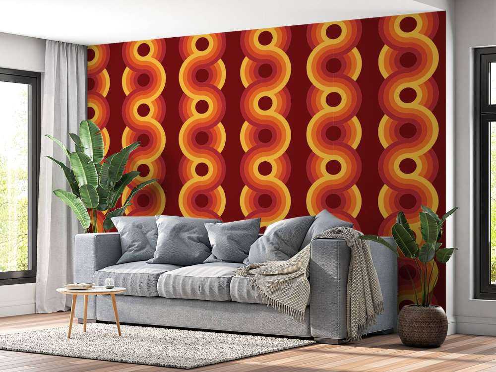 Figures in retro style