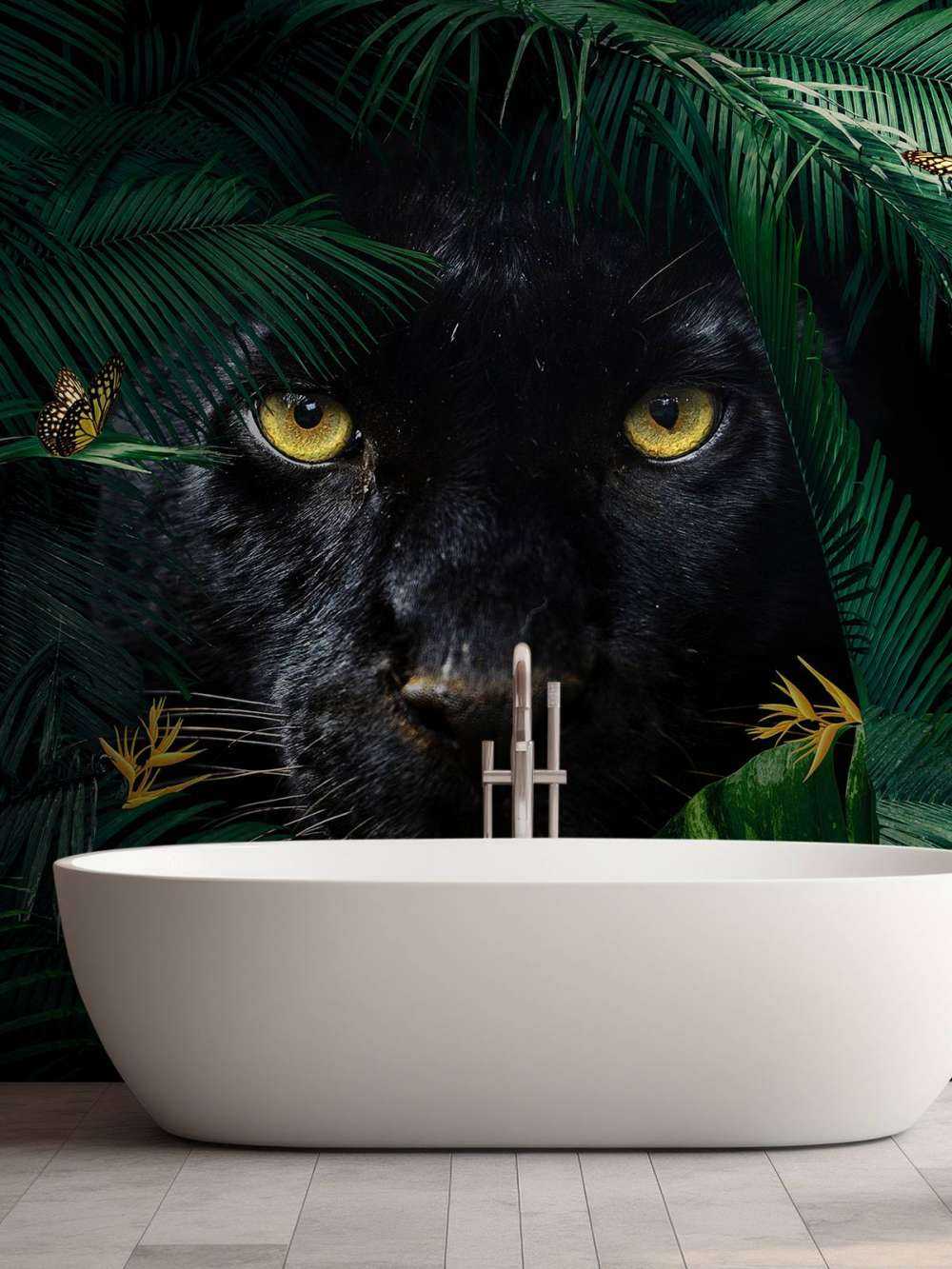 Jungle Panther Portrait