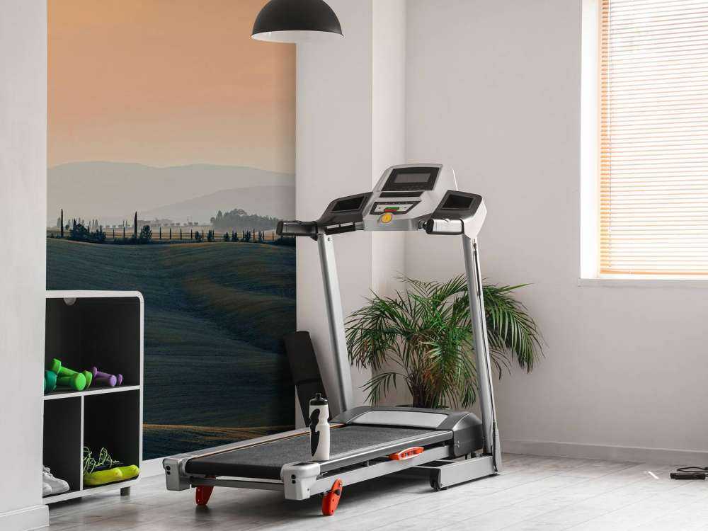 Orange glow over Italian landscape