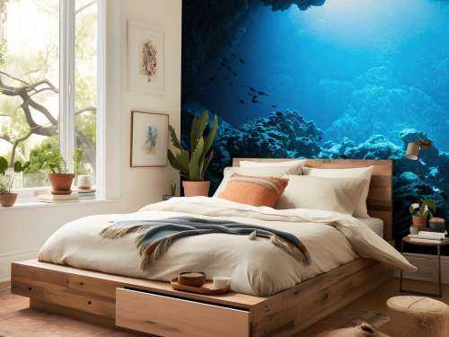 Cave under water