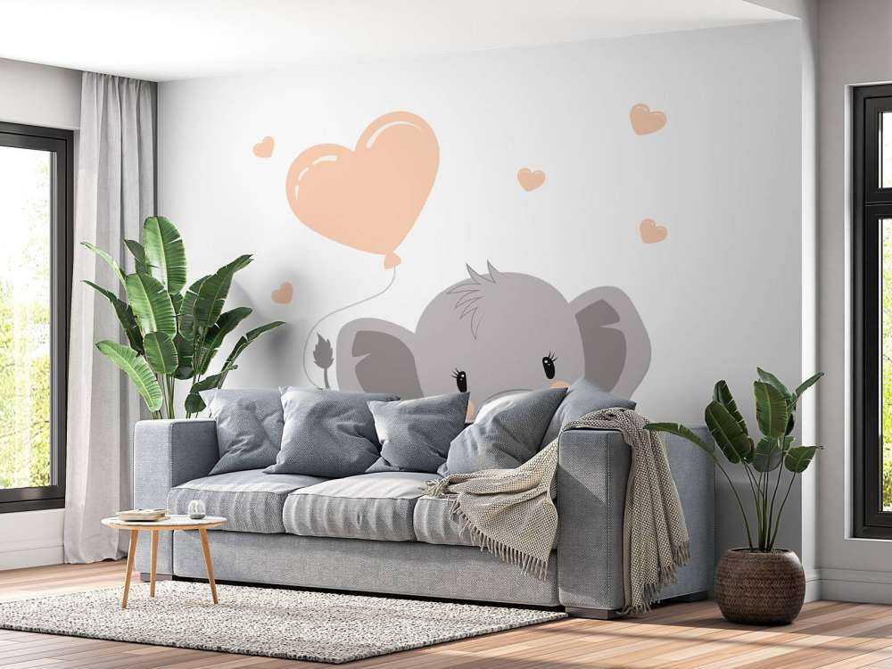 Elephant with heart