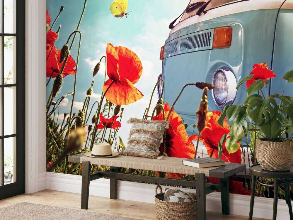 Vintage Volkswagen van