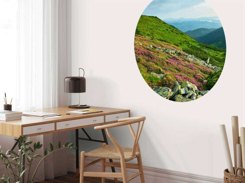 Rhododendrons in the mountains