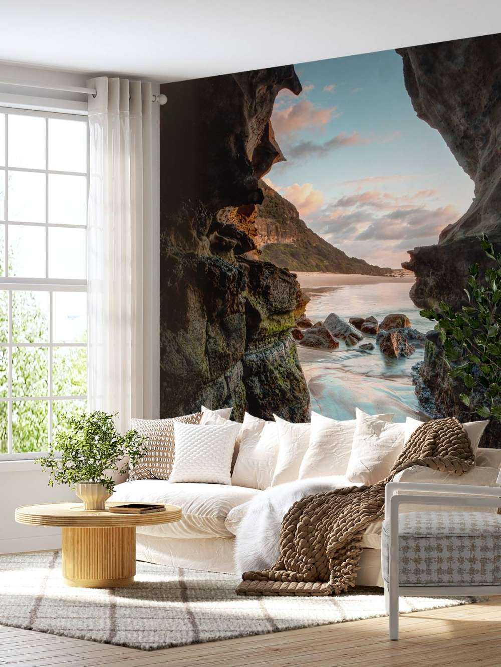 Sea between the rocks