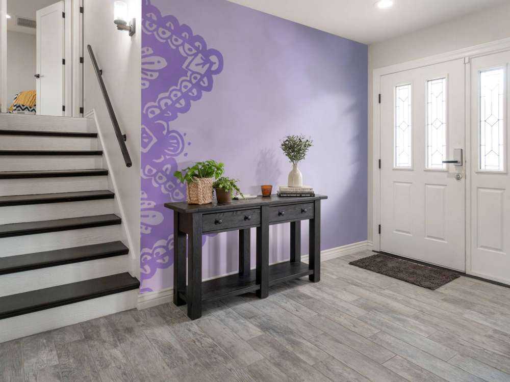 Purple mandalas