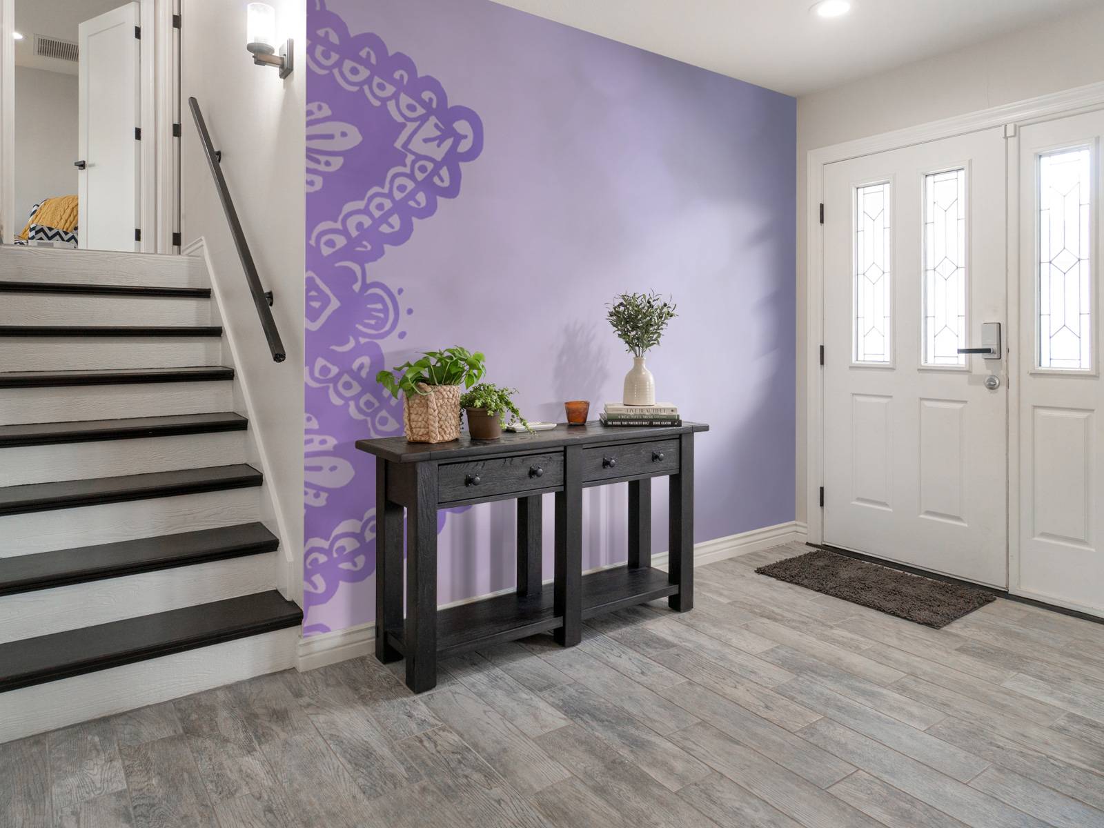 Purple mandalas