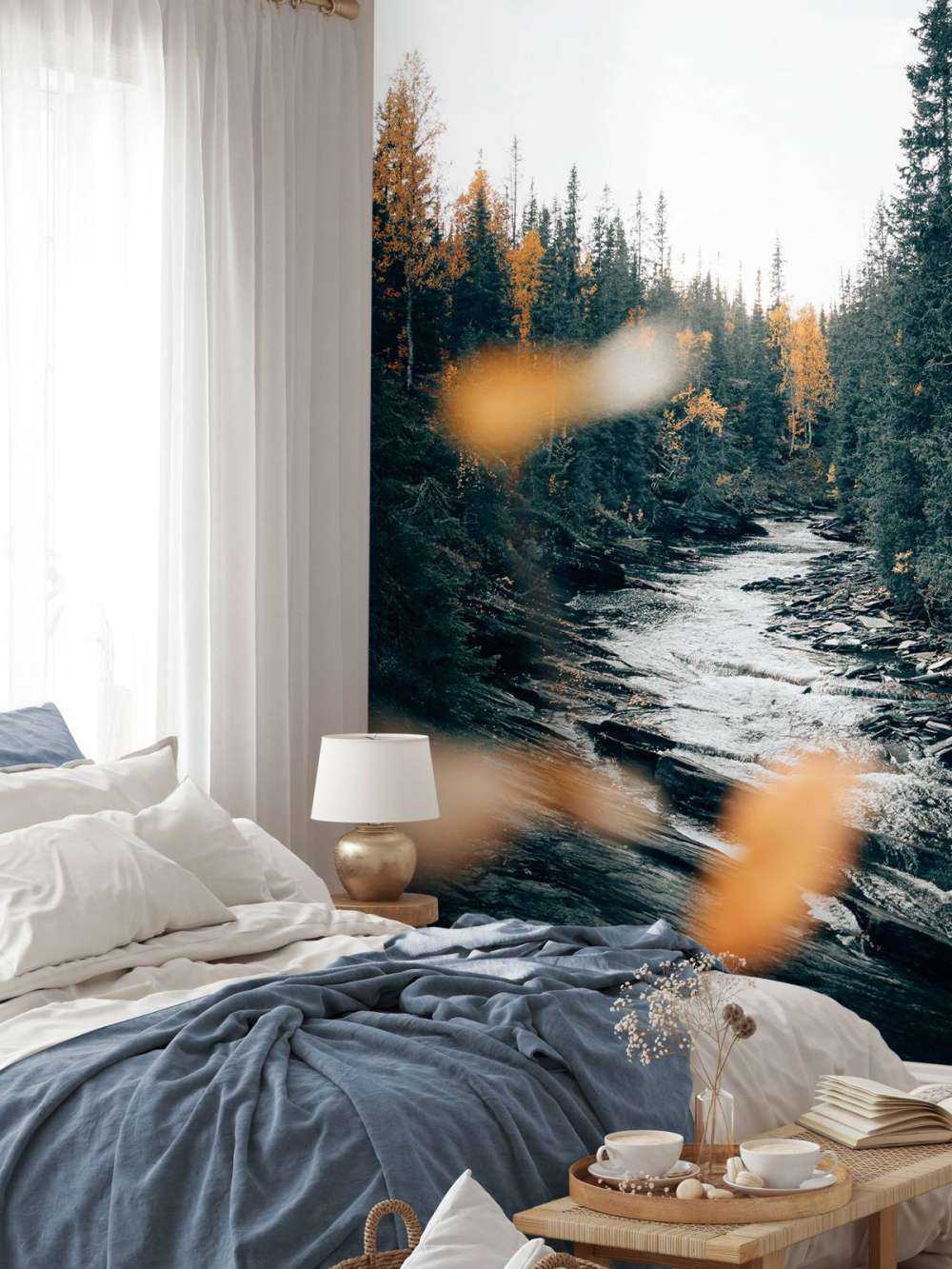 Enchanted autumn forest