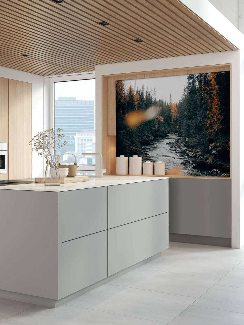 Enchanted autumn forest