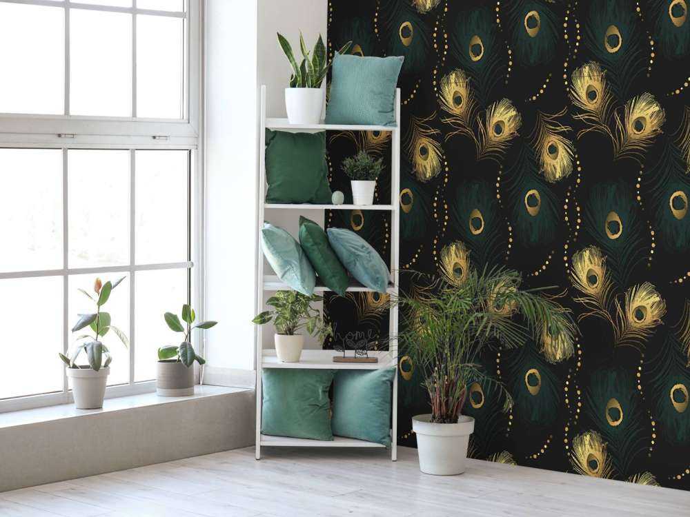 Nocturnal Peacock Splendor