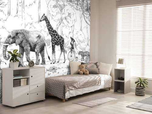 Animal Parade - BW