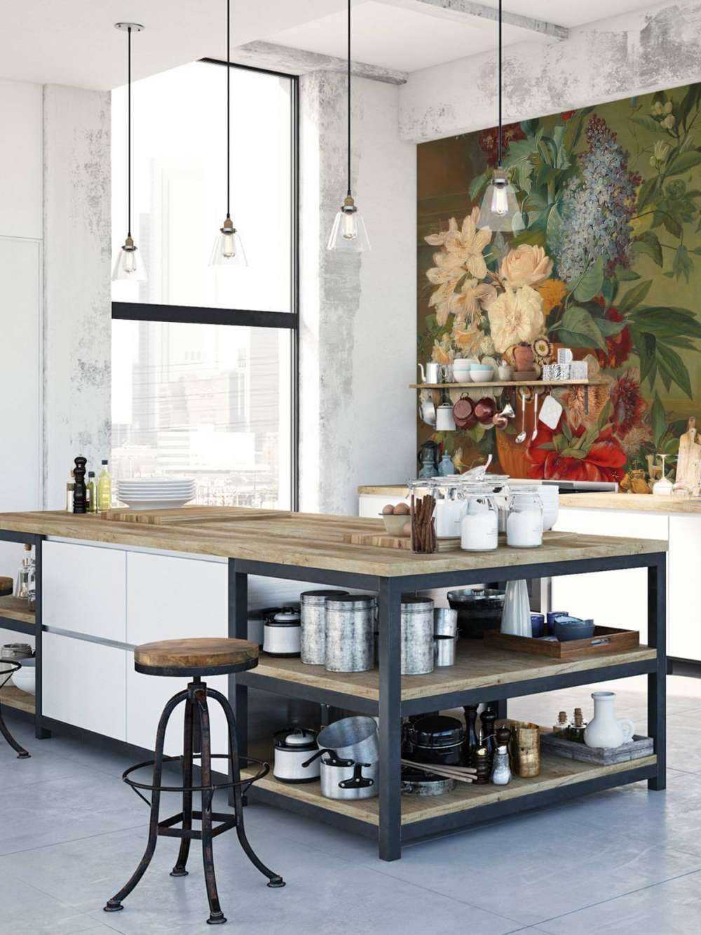 Flowers in a terracotta vase