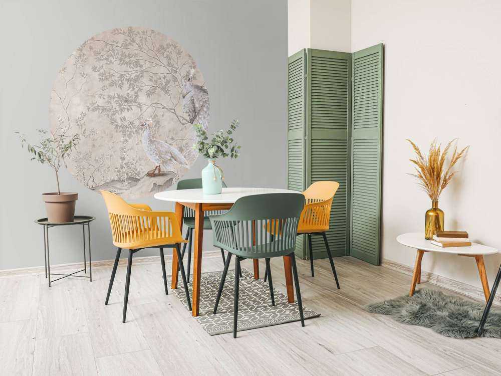 Peacocks in the tree