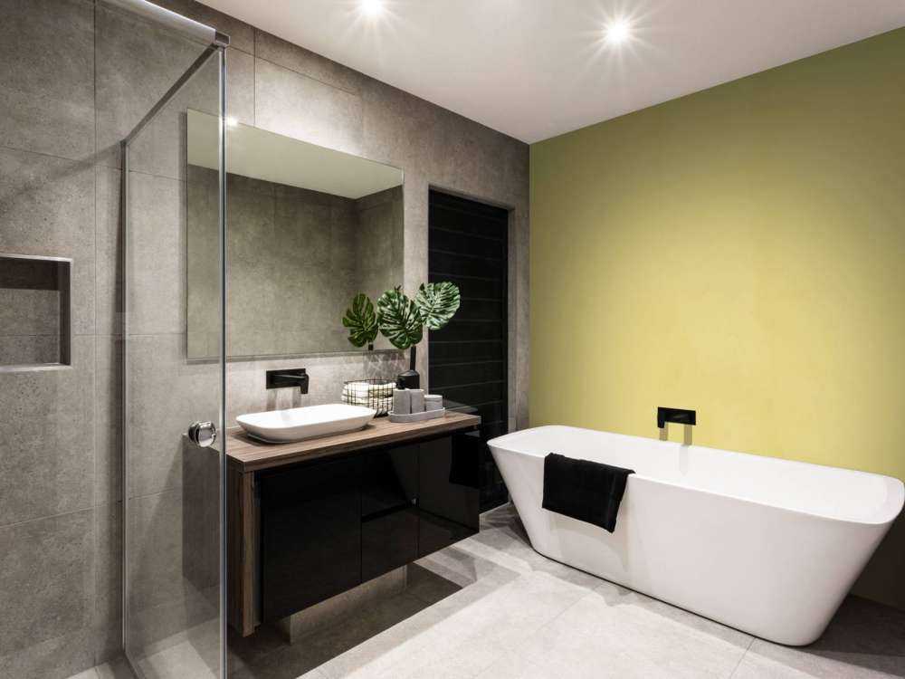 Flax yellow concrete