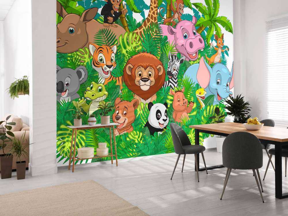 Funny animals for children