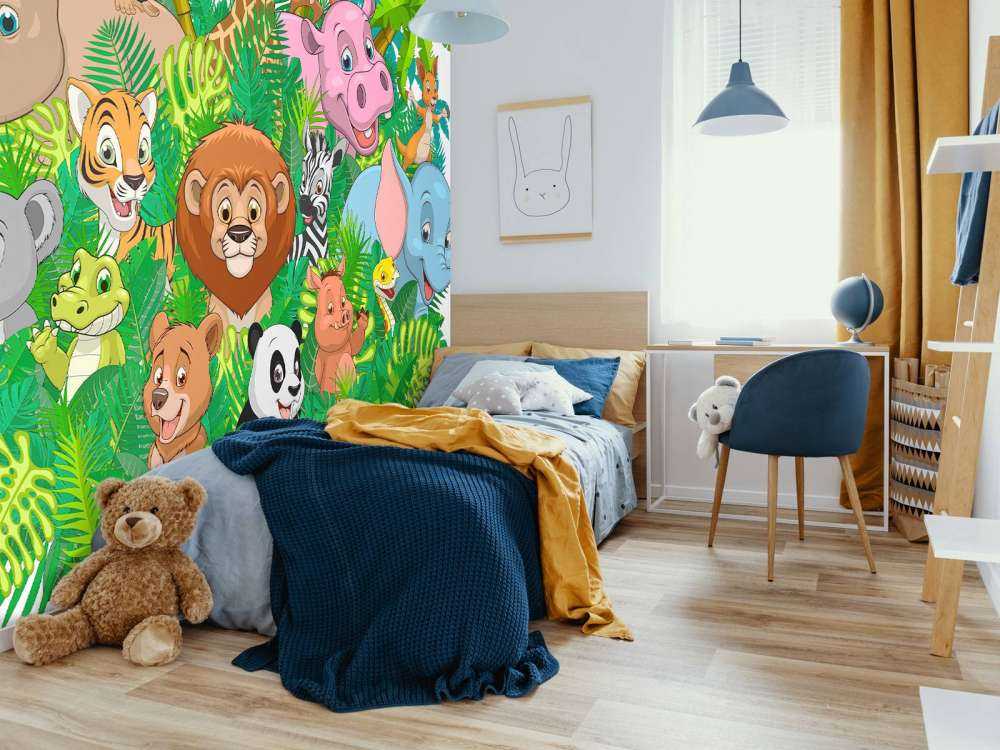 Funny animals for children