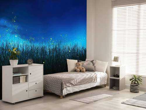 Fireflies in the night