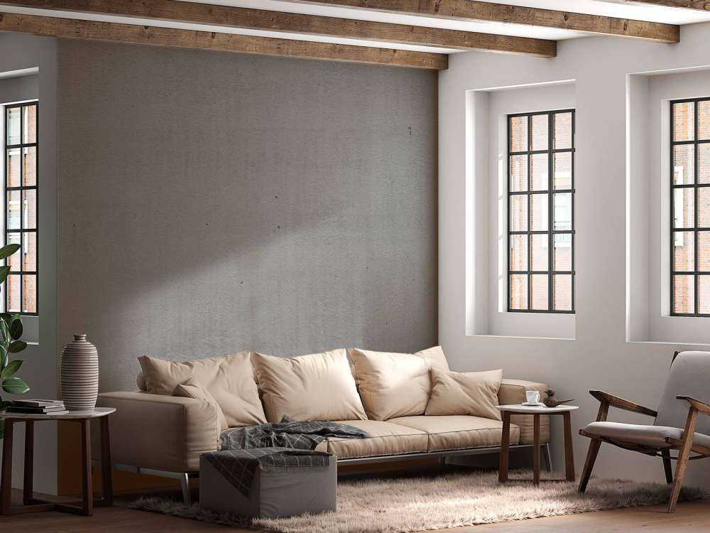Grey concrete 