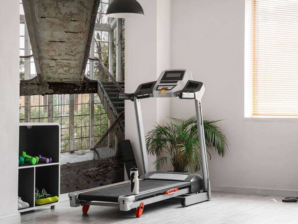 Stairwell in abandoned school