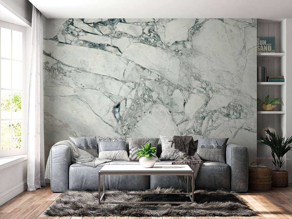 Textured grey marble