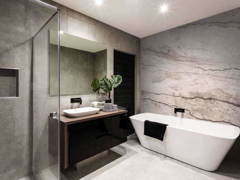 Detailed beige marble