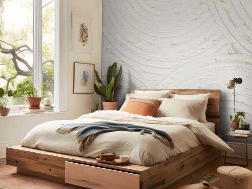 Zen circles coarse structure in off white