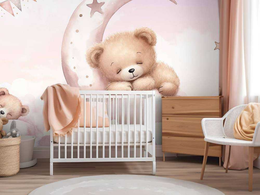 Sleeping bears on the moon