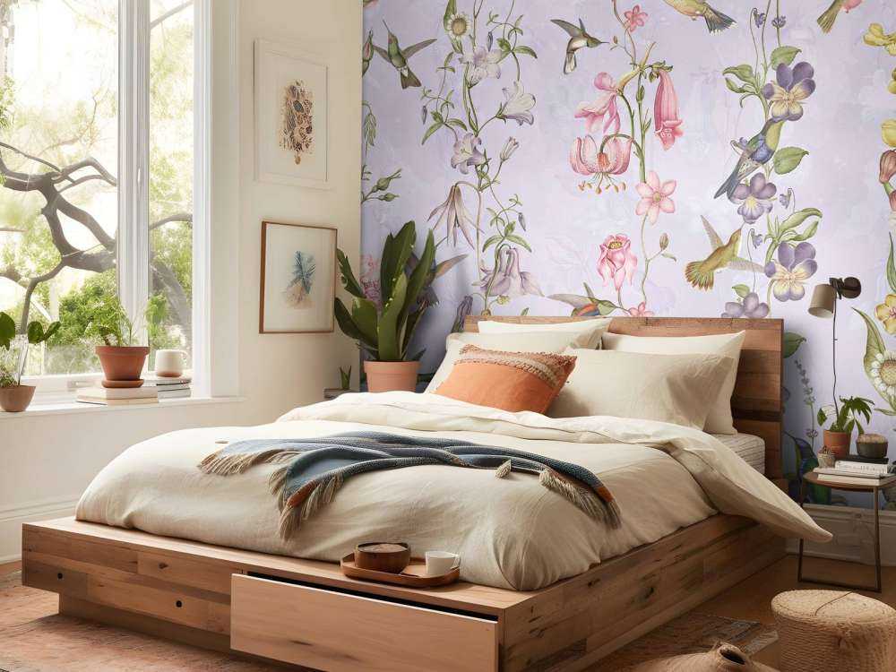 Meadow and Garden Flowers Violet