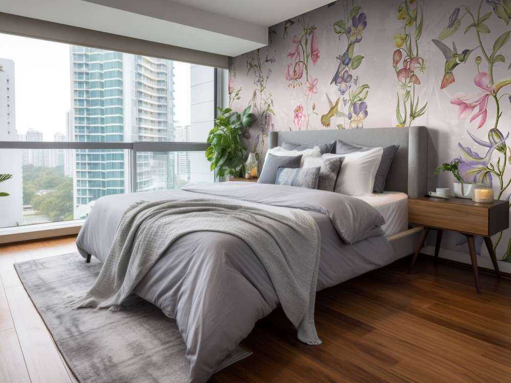 Meadow and Garden Flowers Pink