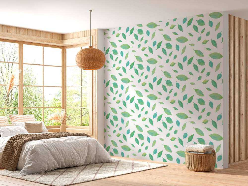 Drawn leaves
