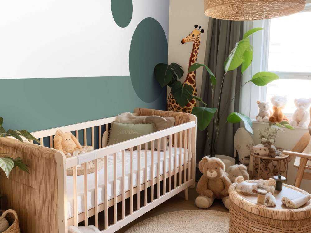 Plains and circles, green