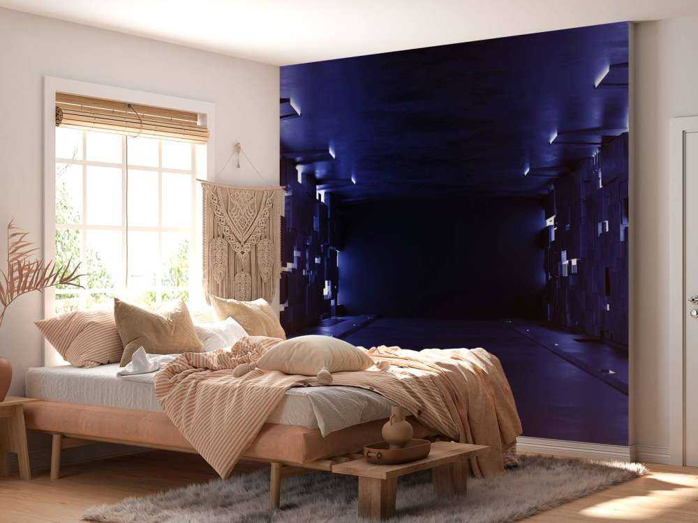 Modern futuristic room