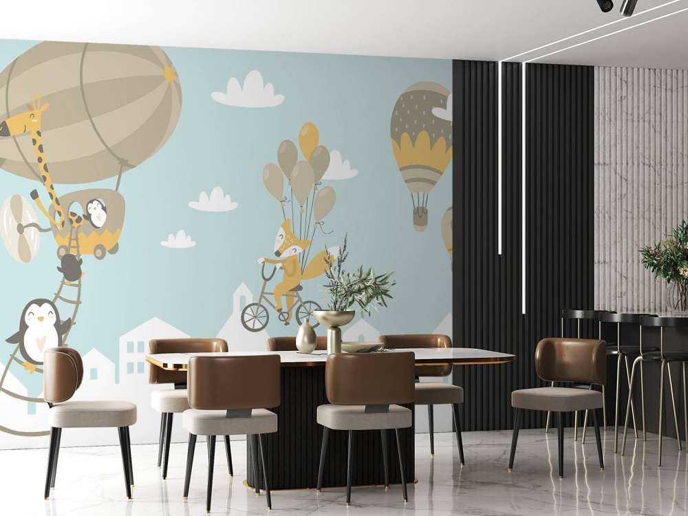 Dieren met ballonnen