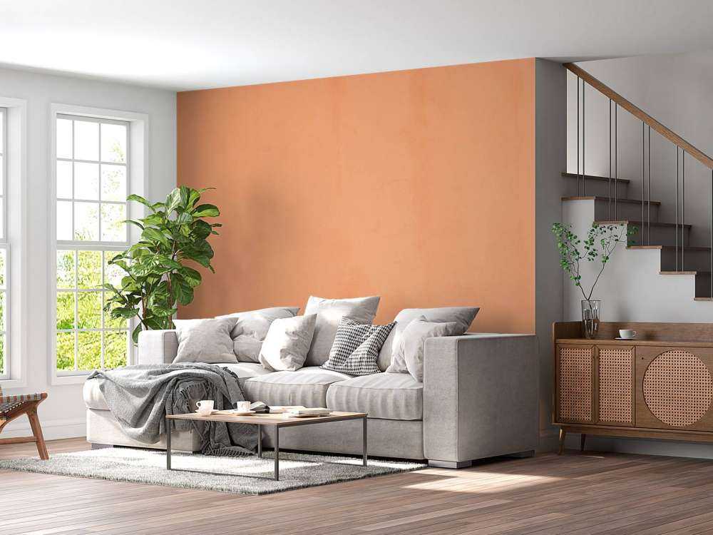 Light orange concrete