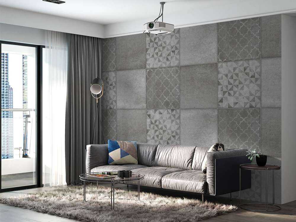 Grey mosaic