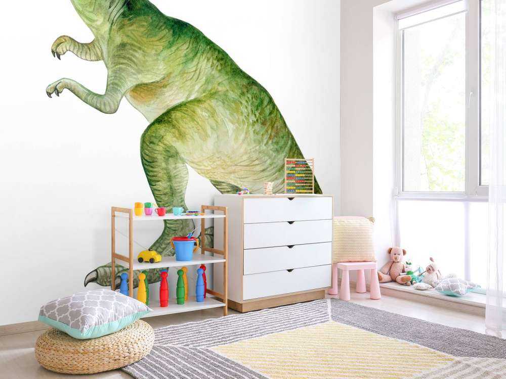 Tyrannosaurus of watercolour