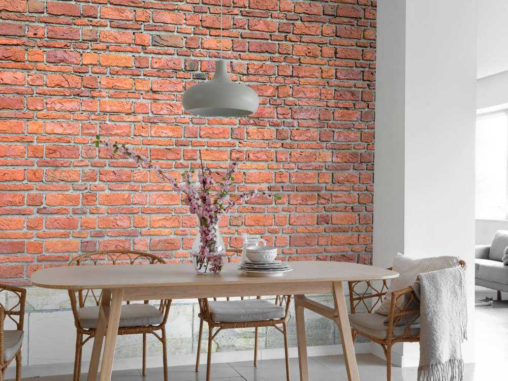 Bricks with old concrete 