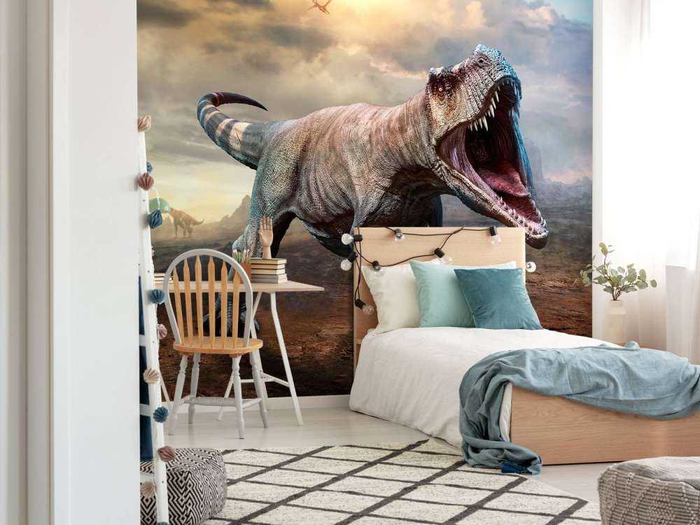 Aggressive Tyrannosaurus Rex